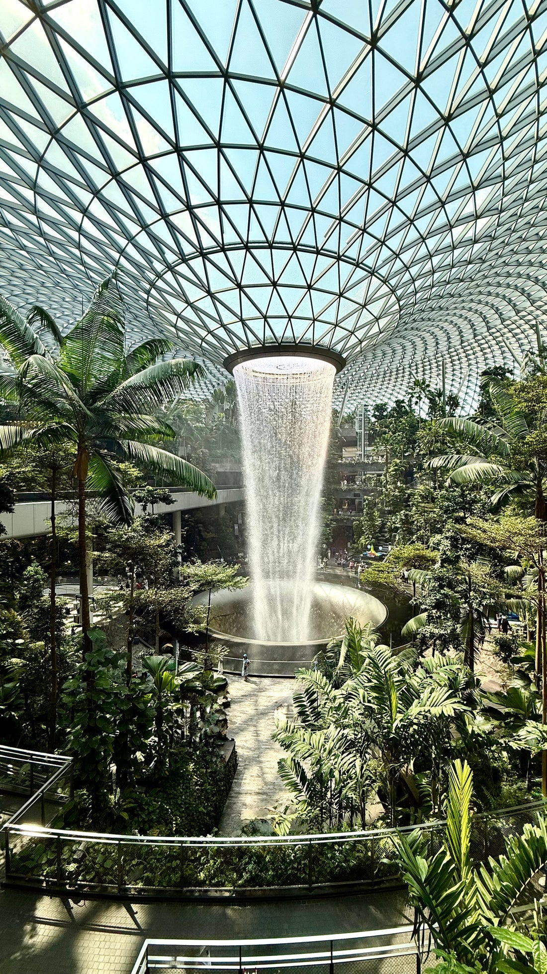 Cascade Jewel au Changi Airport de Singapour