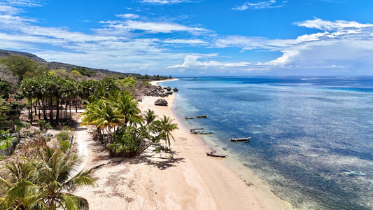 Plage de Baucau au Timor-LEste